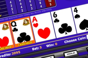 Video Poker Cards